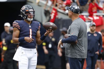 Bears OC Luke Getsy encouraged by Justin Fields’ growth in Year 2