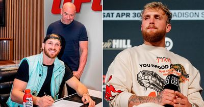 Jake Paul fans brand Logan "worst brother ever" after deal with rival Dana White