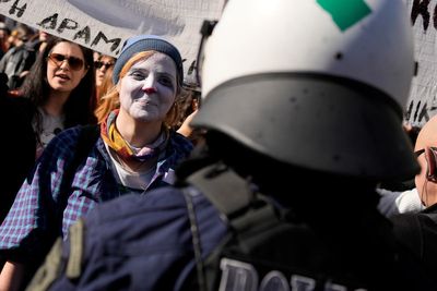 In Greece, artists’ strike closes theaters, music schools