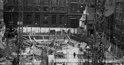 Under construction in Newcastle 60 years ago - the former home of the Chronicle