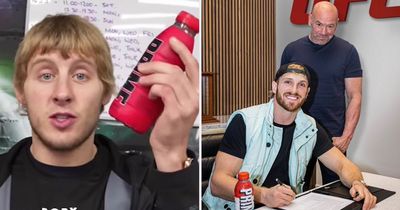 Logan Paul mocks Paddy Pimblett after signing deal with UFC chief Dana White