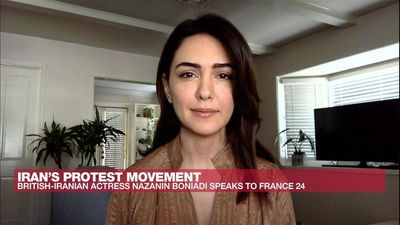 'Iranian people have not given up': British-Iranian actress and activist Nazanin Boniadi