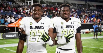 Watch: Twin 4-star recruits Andrew and Michael Harris commit to different schools