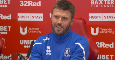 Michael Carrick responds as he's asked who he'll be supporting in Manchester United vs Newcastle