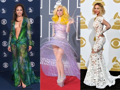 Grammy Awards: Best fashion moments ever, from Jennifer Lopez to Beyoncé