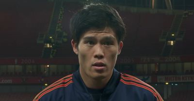 Takehiro Tomiyasu admits he doesn't like facing aggressive Arsenal team-mate in training