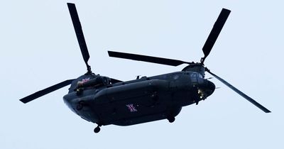 This is why RAF Chinook helicopters have been spotted flying over Greater Manchester