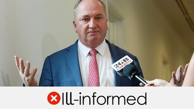 Barnaby Joyce says Labor hasn't released the wording to enshrine the Voice to Parliament in the constitution. Is that correct?