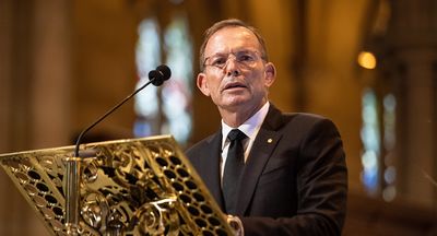 Tony Abbott’s eulogy for George Pell is a masterclass in sycophancy