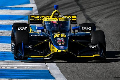 Herta improves, stays top after Thermal IndyCar test Day 1