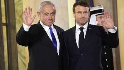 Iran's nuclear programme at a 'dangerous point', Macron says after talks with Netanyahu