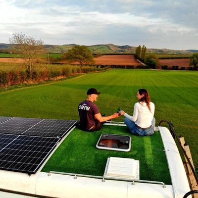 Driven to DIY: 'We converted a 1997 double decker school bus into an off-grid living space for £28,000'