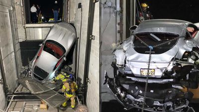 The Fall Of Rome: Ferrari Plummets After Elevator Breaks Down