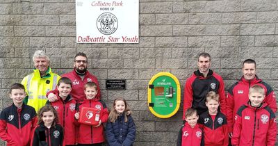 Money raised in memory of Dalbeattie dad used to buy defibrillators in his honour
