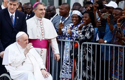 Pope Francis leaves Democratic Republic of Congo, bound for South Sudan