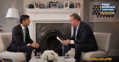 The six key things from Piers Morgan's interview with Rishi Sunak