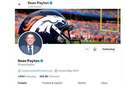 Broncos fans loved Sean Payton updating his Twitter cover photo