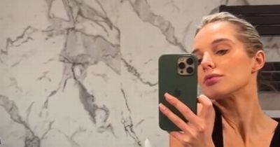 Helen Flanagan says 'I don't need anyone' as she strips to underwear and writes own card ahead of Valentine's Day