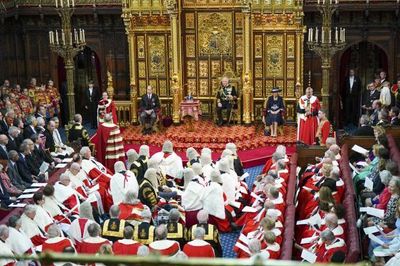 Tories slammed for spending £7 MILLION on 'fancy new door' for House of Lords
