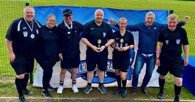 Halewood mum given national award for work in football