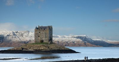 The Scottish castle surrounded by water that featured in Monty Python