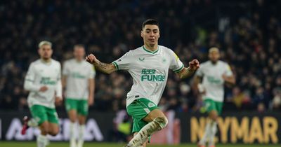 Miguel Almiron reveals boots are ‘stuck together with glue’ following Newcastle United purple patch