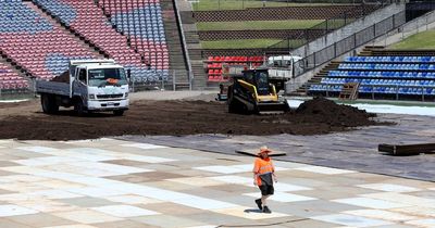 Turf war: dispute over stadium playing surface after supercross