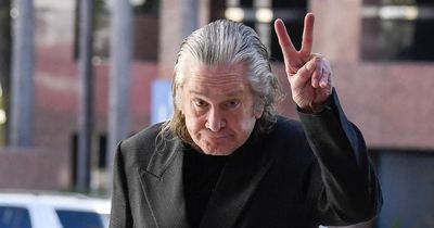Ozzy Osbourne flashes peace sign as he's seen for the first time after forced retirement