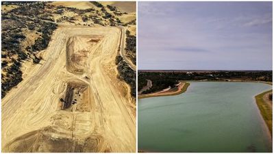 Ouyen Lake's transformation highlights small town's determination to stay strong