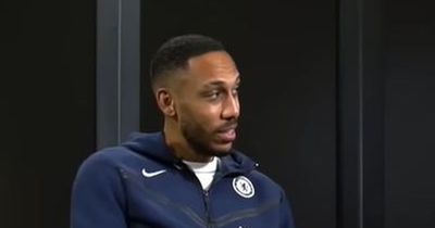 Pierre-Emerick Aubameyang responds to being axed from Chelsea's Champions League squad