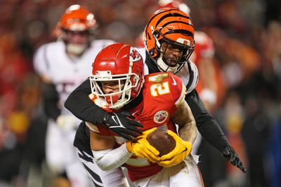 Chiefs OC Eric Bieniemy praised WR Skyy Moore for stepping up in AFC Championship Game