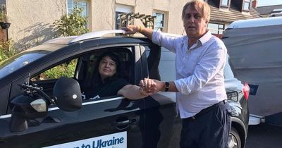 Welsh couple driving minibus to Ukraine piled high with supplies