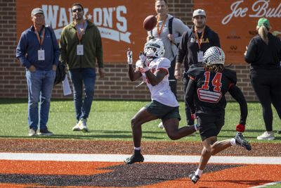 The Athletic: Jayden Reed one of the top performers at Senior Bowl practices