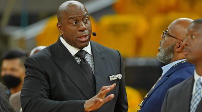 Magic Johnson Reacts to Kyrie Irving Trade Request From Nets