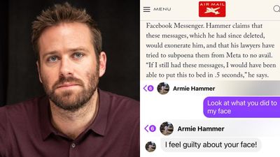 The Woman Armie Hammer Allegedly Raped Shared More Texts To ‘Debunk’ His Tell-All Interview