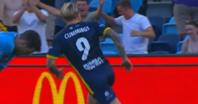 Ex-Rangers and Hibs star Jason Cummings nets deadly double as Central Coast Mariners lose thriller