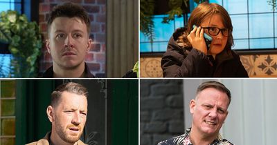 Corrie spoilers for next week: Gun siege and Laurence's past exposed amid Sean death fears