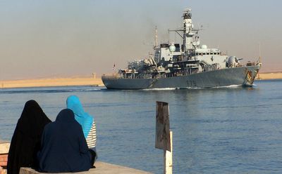 Royal Navy sailors hospitalized after drinking water on ship