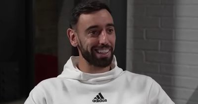 Bruno Fernandes delivers two-word response to Marcus Rashford winning Player of the Month