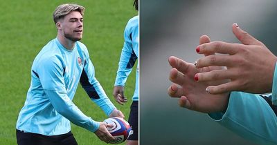 Why England's Ollie Hassell-Collins has painted nails for Six Nations opener vs Scotland