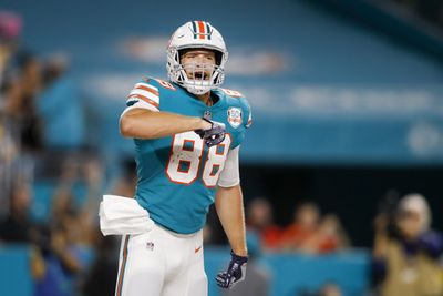 Mike Gesicki grew up a huge Giants fan