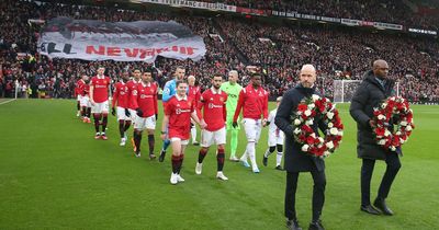 Man United boss Erik ten Hag and Patrick Vieira commemorate anniversary of Munich air disaster