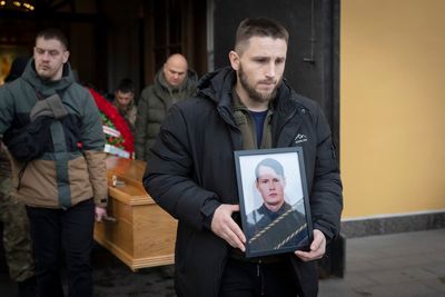 Funeral held for Belarusian activist killed in Ukraine