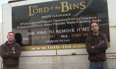 Refuse firm Lord of the Bins ordered to change its name by Tolkien franchise