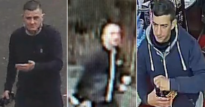 CCTV images of men wanted by Glasgow police as 36-year-old man 'seriously assaulted'