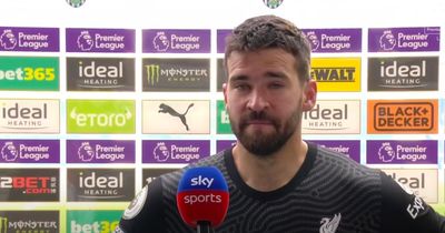 Liverpool star Alisson slams team-mates after Wolves loss piles pressure on Jurgen Klopp