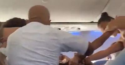 Massive aeroplane fight breaks out between two families in flight row over window seat