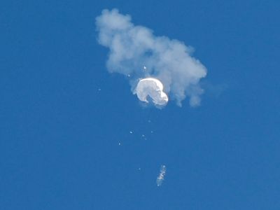 The U.S. has downed a Chinese spy balloon off the coast of South Carolina