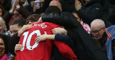 Marcus Rashford makes plea to find Manchester United fan after emotional celebration