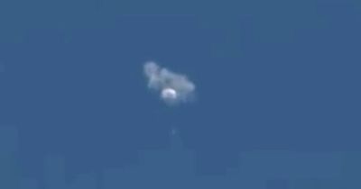 Chinese 'spy' balloon SHOT DOWN by US after Biden says it's being 'taken care of'